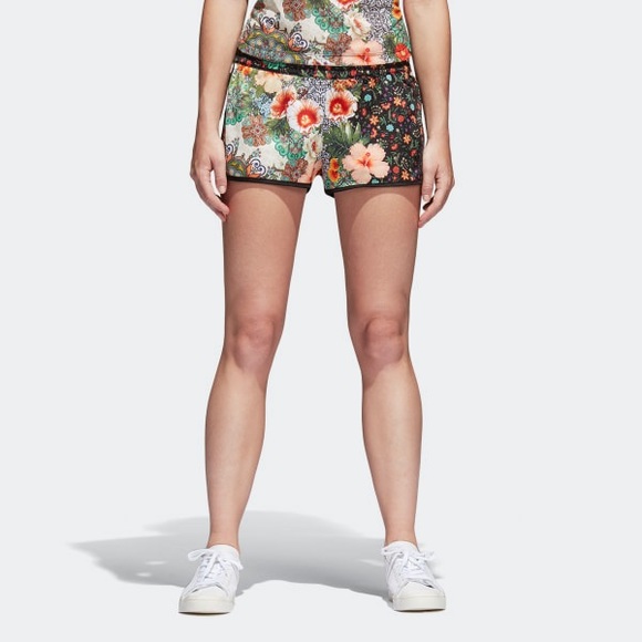 adidas Pants - Adidas Floral Shorts.